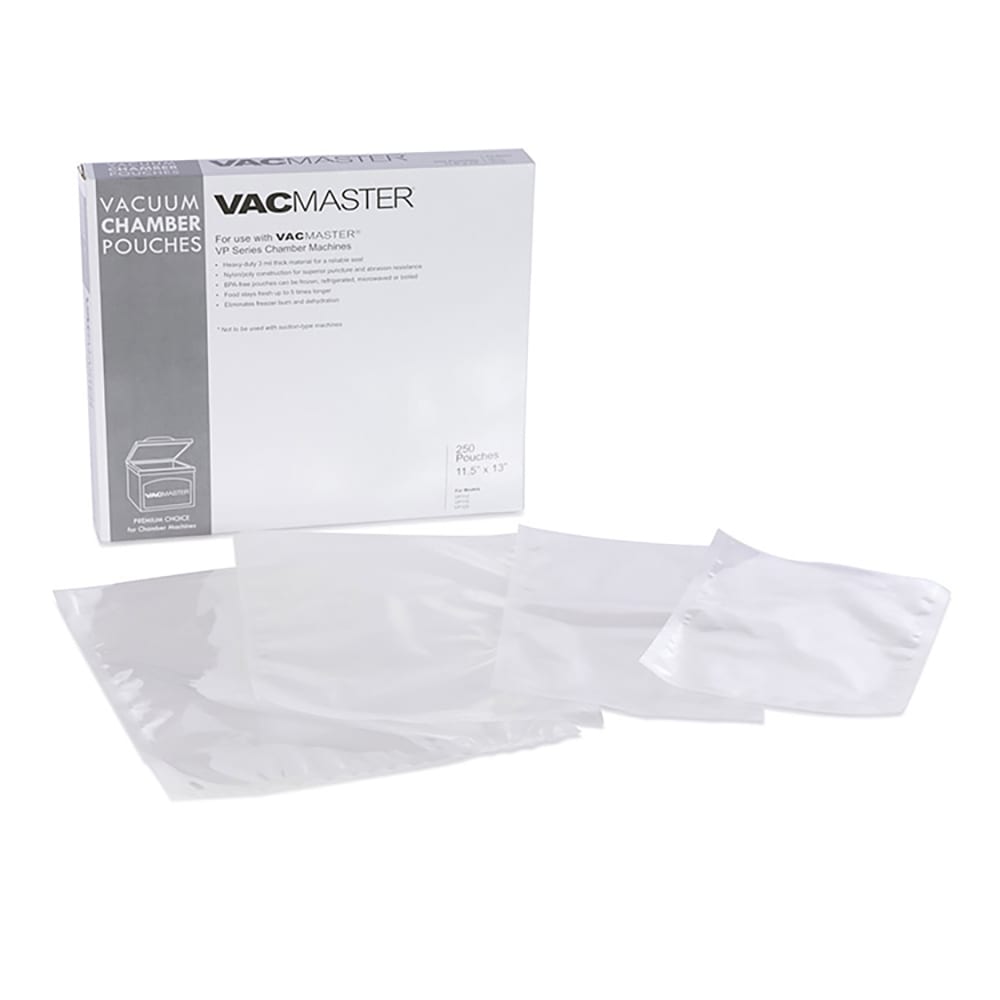 VacMaster 30728 3 mil Vacuum Chamber Seal Bags - 12" x 14"