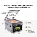 VacMaster VP210 Chamber Vacuum Sealer w/ 10" Seal Bar, 110v thumbnail 3