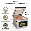 VacMaster VP230 Chamber Vacuum Sealer w/ 12" Seal Bar, 110v thumbnail 3