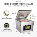 VacMaster VP320 Chamber Vacuum Sealer w/ 16" Seal Bar, 110v thumbnail 3