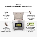 VacMaster VP321 Chamber Vacuum Sealer w/ (2) 17" Seal Bars, 110v thumbnail 6