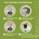 VacMaster VP321 Chamber Vacuum Sealer w/ (2) 17" Seal Bars, 110v thumbnail 8