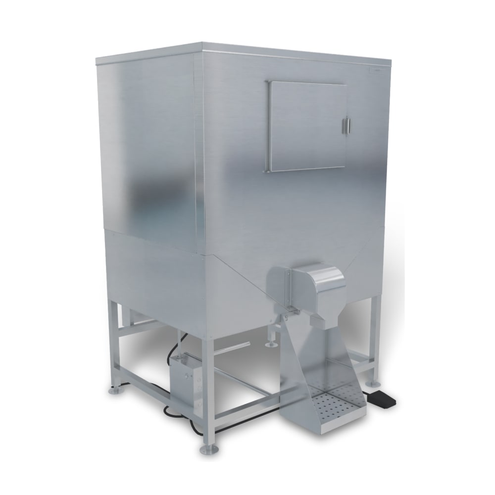 Kloppenberg Center Mounted Ice Bagging & Dispensing System w/ 1078 lb Bin (DISP-1000-IBU)