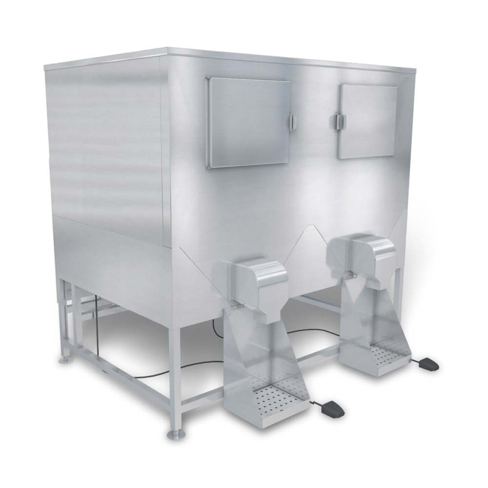 Kloppenberg Center Mounted Ice Bagging & Dispensing System w/ 2254 lb Bin (DISP-2000-IBU)