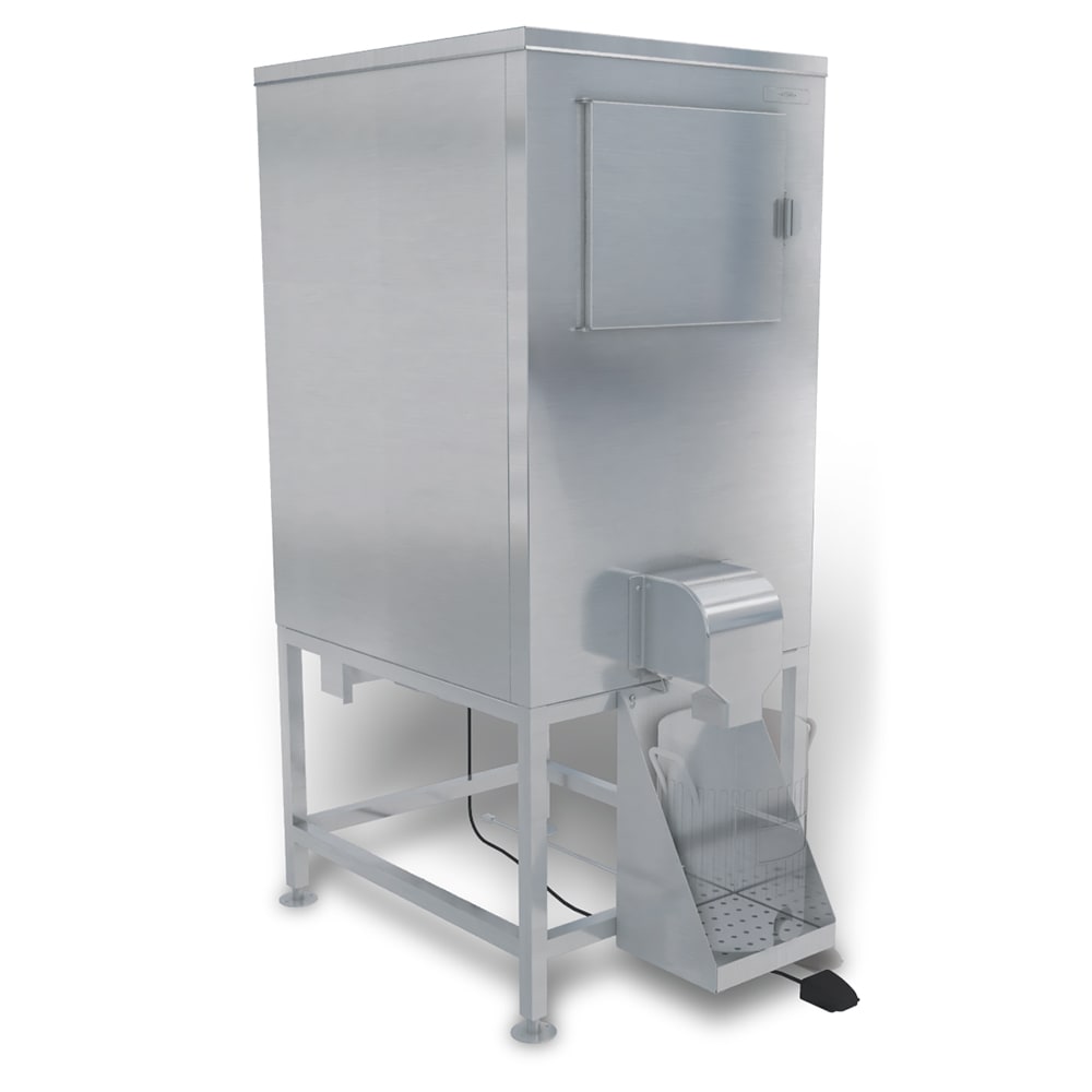 Kloppenberg Center Mounted Ice Bagging & Dispensing System w/ 647 lb Bin (DISP-500-CSPL)