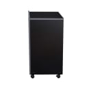 National Public Seating 112-BK Floor Lectern Base w/ (1) Shelf - 21 1/8" x 17 1/2" x 33 3/4", Laminate, Black thumbnail 3