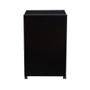 National Public Seating 112-BK Floor Lectern Base w/ (1) Shelf - 21 1/8" x 17 1/2" x 33 3/4", Laminate, Black thumbnail 4