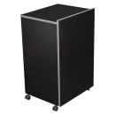 National Public Seating 112-BK Floor Lectern Base w/ (1) Shelf - 21 1/8" x 17 1/2" x 33 3/4", Laminate, Black thumbnail 5