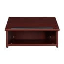 National Public Seating 22-MY Tabletop Lectern w/ (1) Shelf - 23 3/4" x 19 7/8" x 13 3/4", Laminate, Mahogany thumbnail 3