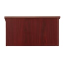 National Public Seating 22-MY Tabletop Lectern w/ (1) Shelf - 23 3/4" x 19 7/8" x 13 3/4", Laminate, Mahogany thumbnail 5