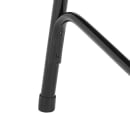 National Public Seating 310 Folding Chair w/ Black Steel Back & Seat - Steel Frame, Black thumbnail 7