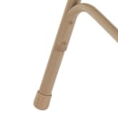 National Public Seating 3201 Folding Chair w/ Beige Vinyl Back & Seat - Steel Frame, Beige thumbnail 7