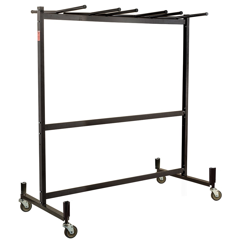 National Public Seating 42-8 Table & Chair Storage Truck w/ (42) Chair & (10) Table Capacity - Steel, Dark Brown