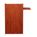 National Public Seating 600-CH Floor Lectern w/ (3) Shelves - 25" x 20" x 46", Laminate, Wild Cherry thumbnail 5