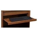 National Public Seating 600-MO Floor Lectern w/ (3) Shelves - 25" x 20" x 46", Laminate, Medium Oak thumbnail 9
