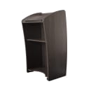 National Public Seating 611-RW Floor Lectern w/ (2) Shelves - 24" x 21" x 46", Laminate, Ribbonwood thumbnail 4