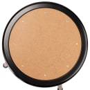 National Public Seating 6218-10 Round Backless Stool w/ Masonite Board Seat, Black thumbnail 3