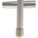 National Public Seating 6218B Round Stool w/ Solid Back & Masonite Board Seat, Gray thumbnail 8