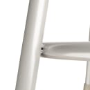 National Public Seating 6218HB Round Stool w/ Solid Back & Masonite Board Seat, Gray thumbnail 7