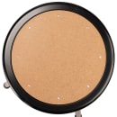 National Public Seating 6224-10 Round Backless Stool w/ Masonite Board Seat, Black thumbnail 4