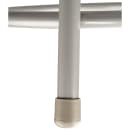 National Public Seating 6224B Round Stool w/ Solid Back & Masonite Board Seat, Gray thumbnail 8