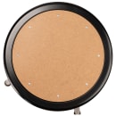 National Public Seating 6224HB-10 Round Stool w/ Solid Back & Masonite Board Seat, Black thumbnail 6