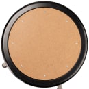 National Public Seating 6230-10 Round Backless Stool w/ Masonite Board Seat, Black thumbnail 3