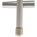 National Public Seating 6230B Round Stool w/ Solid Back & Masonite Board Seat, Gray thumbnail 8