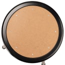 National Public Seating 6230HB-10 Round Stool w/ Solid Back & Masonite Board Seat, Black thumbnail 6