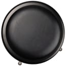 National Public Seating 6418-10 Round Backless Stool w/ Black Vinyl Padded Seat, Black thumbnail 3