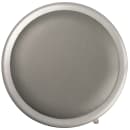 National Public Seating 6418H Round Backless Stool w/ Gray Vinyl Padded Seat, Gray thumbnail 3