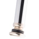 National Public Seating 6418HB-10 Round Stool w/ Black Vinyl Padded Back & Black Vinyl Padded Seat, Black thumbnail 8