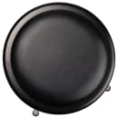 National Public Seating 6424-10 Round Backless Stool w/ Black Vinyl Padded Seat, Black thumbnail 3