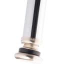 National Public Seating 6424H-10 Round Backless Stool w/ Black Vinyl Padded Seat, Black thumbnail 5