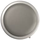 National Public Seating 6430 Round Backless Stool w/ Gray Vinyl Padded Seat, Gray thumbnail 3