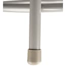 National Public Seating 6430 Round Backless Stool w/ Gray Vinyl Padded Seat, Gray thumbnail 5