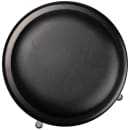 National Public Seating 6430-10 Round Backless Stool w/ Black Vinyl Padded Seat, Black thumbnail 3