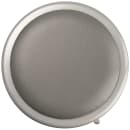 National Public Seating 6430H Round Backless Stool w/ Gray Vinyl Padded Seat, Gray thumbnail 3