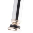 National Public Seating 6430H-10 Round Backless Stool w/ Black Vinyl Padded Seat, Black thumbnail 5