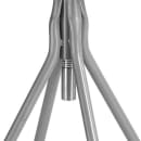 National Public Seating 6524H Round Backless Swivel Stool w/ Gray Vinyl Padded Seat, Gray thumbnail 2