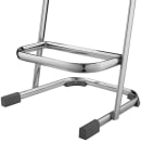 National Public Seating 6622B Elephant Z Stool w/ Black Plastic Back & Black Plastic Seat,  Chrome thumbnail 8