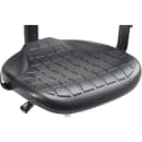 National Public Seating 6716HB-A Swivel Task Chair w/ Low Back & Polyurethane Seat, Black thumbnail 8