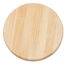 National Public Seating 6800W-02 Round Backless Swivel Stool w/ Wood Seat, Gray thumbnail 3