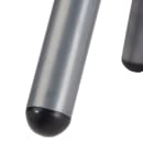 National Public Seating 6800W-02 Round Backless Swivel Stool w/ Wood Seat, Gray thumbnail 6