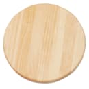 National Public Seating 6800W-10 Round Backless Swivel Stool w/ Wood Seat, Black thumbnail 3