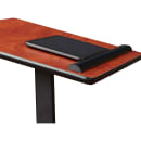 National Public Seating 70-CH Portable Lectern w/ Wild Cherry Laminate Top & Black Steel Frame - 20" x 18 1/4" x 44" thumbnail 8