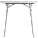 National Public Seating BMFIH3072 Folding Table w/ Speckled Gray Plastic Top & Gray Steel Frame - 72"L x 30"W x 29 1/2"H thumbnail 2