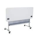 National Public Seating BPFT-2460 Desk Height Training Table w/ 1 3/4" Top, 24"W x 60"L, Speckled Grey thumbnail 3