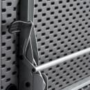 National Public Seating BPFT-2460-20 Desk Height Training Table w/ 1 3/4" Top, 24"W x 60"L, Charcoal Slate thumbnail 4