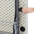 National Public Seating BPFT-2472 Desk Height Training Table w/ 1 3/4" Top, 24"W x 72"L, Speckled Grey thumbnail 6